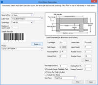 iMagic Inventory Software - Create Stock Barcodes